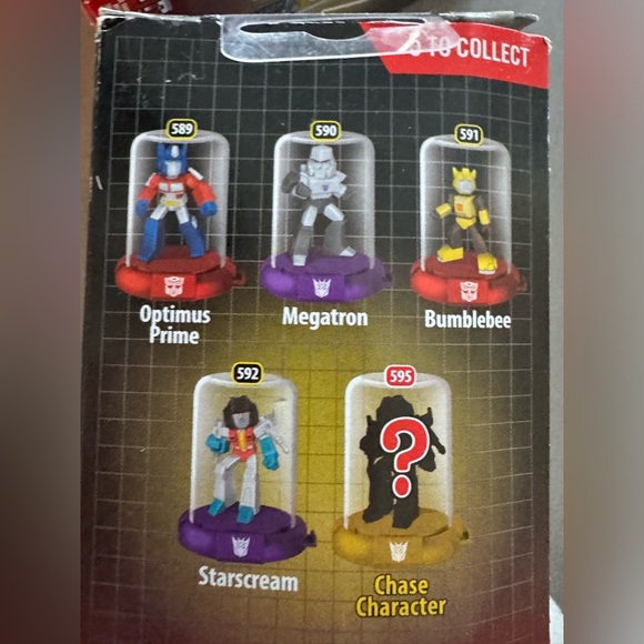 Transformers 4 box bundle Optimus Prime Domez action mini figure toys Megatron - Picture 6 of 6